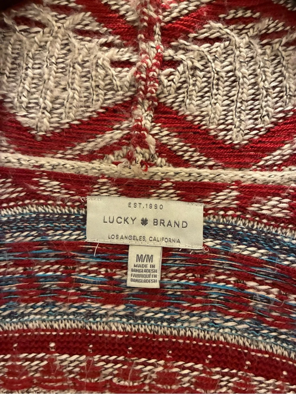 Lucky Brand open front